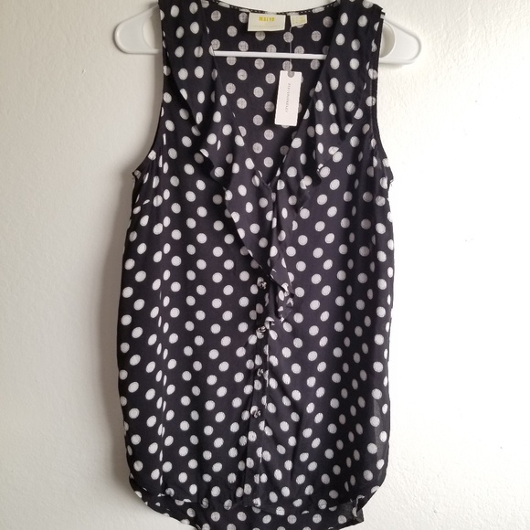 Anthro Dottie Ruffled Top - Picture 3 of 6